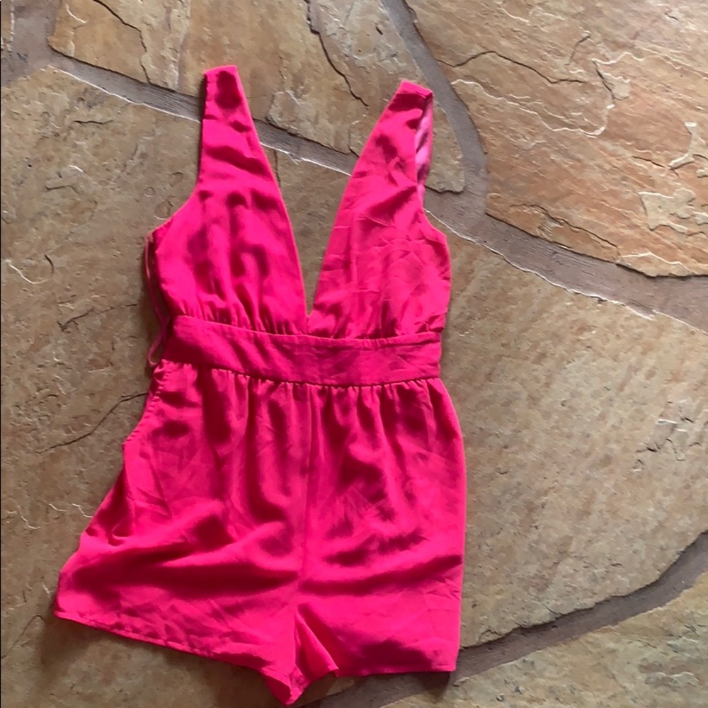 Hot pink skort